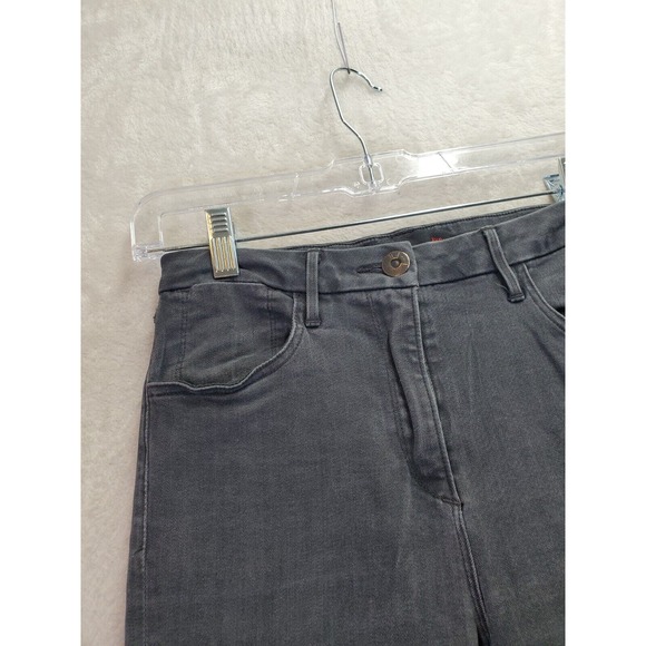 3X1 NYC Jeans Women Size 28 Black Denim Cotton Stretch Skinny Pockets Flat Front - Picture 6 of 10